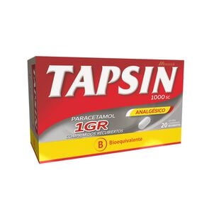 Tapsin-1000-SC-Paracetamol-1000-mg-20-Comprimidos-Recubiertos-imagen