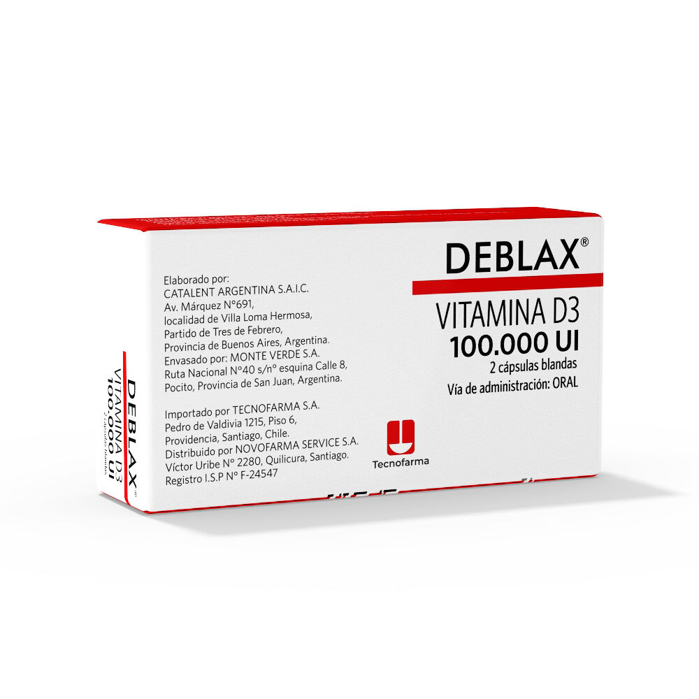 Deblax-Vitamina-D3-100.000Ui-2-Cápsulas-Blandas-imagen-2