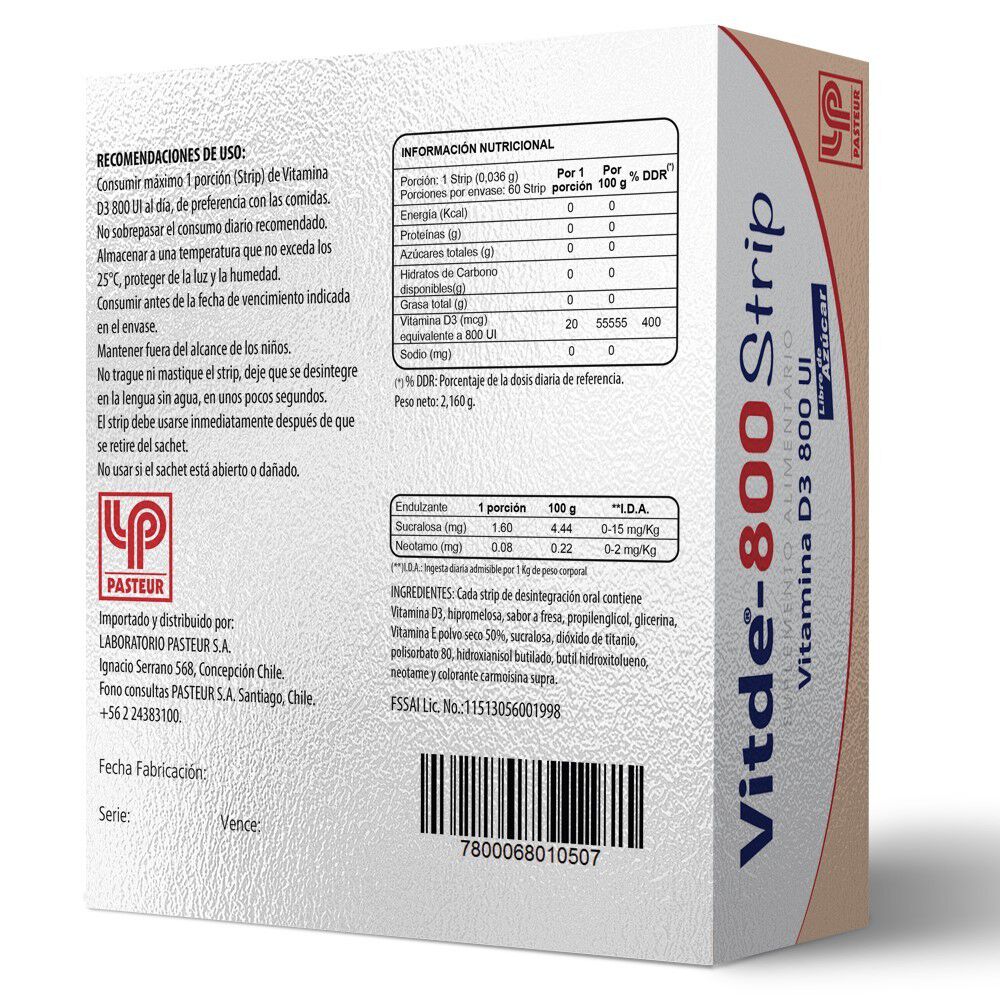Vitde-800-Strip-Vitamina-D3-800-UI-60-Laminas-imagen-2