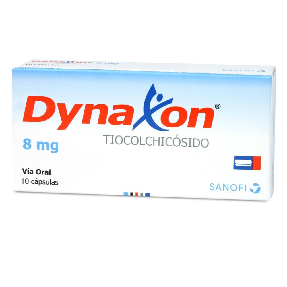 Dynaxon-Tiocolchicosido-8-mg-10-Cápsulas-imagen-1