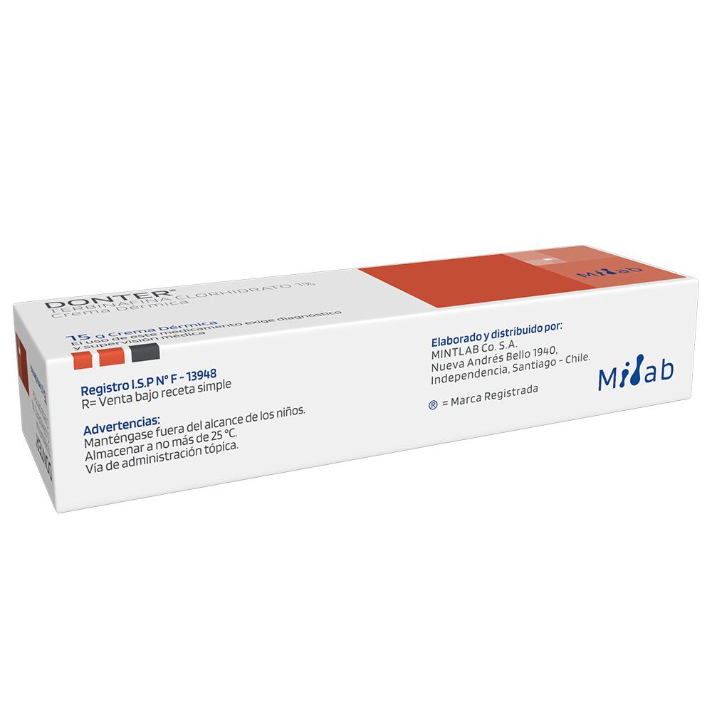 Donter-Terbinafina-1%-Crema-Dermica-15-gr-imagen-2