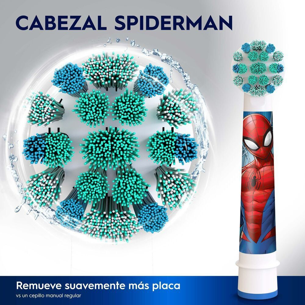 Cabezales-De-Repuesto-Para-Cepillo-De-Dientes-Eléctrico-Marvel-Spider-Man-2-Unidades-imagen-2
