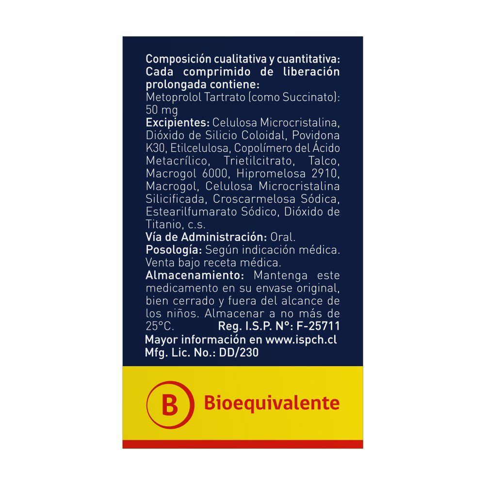 Meprokem-Metoprolol-Tartrato-de-Liberación-Prolongada-50-mg-30-Comprimidos-imagen-2