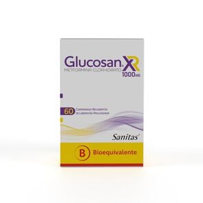 Glucosan-XR-Metformina-Clorhidrato-1000-mg-60-Comprimidos-Recubiertos-de-Liberacion-Prolongada-imagen