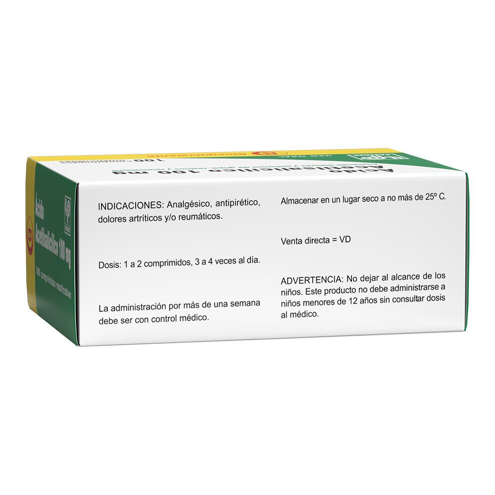 Acido-Acetilsalicilico-100-mg-100-Comprimidos-imagen-2
