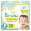 Premium-Care-Recién-Nacido-Pañales-Desechables-P-36-Unidades-imagen-1