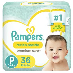 Premium-Care-Recién-Nacido-Pañales-Desechables-P-36-Unidades-imagen