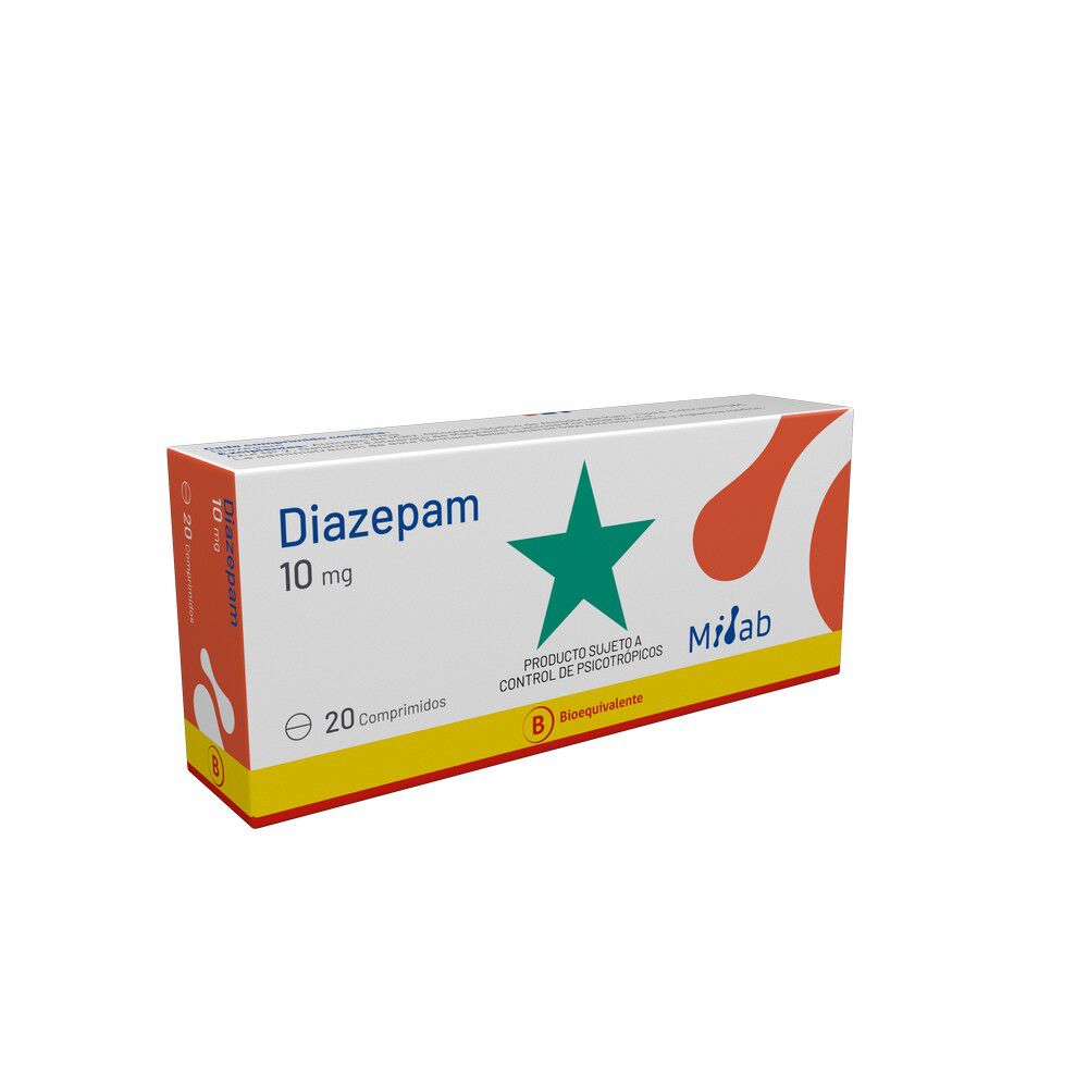 Diazepam-10-mg-20-Comprimidos-Genéricos-imagen-1