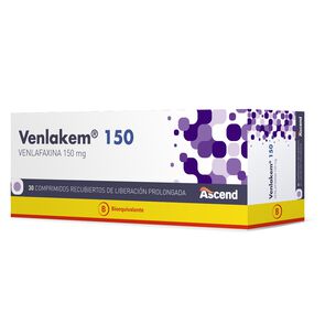 Venlakem-Venlafaxina-150-mg-30-Comprimidos-Recubiertos-imagen
