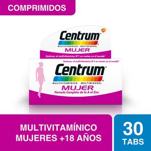 Centrum-Mujer-Multivitaminico-/-Multimineral-30-Comprimidos-Recubiertos-imagen