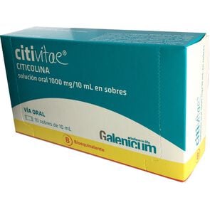 Citivitae-Citicolina-1000-mg-/-10-mL-Solución-Oral-10-Sobres-imagen