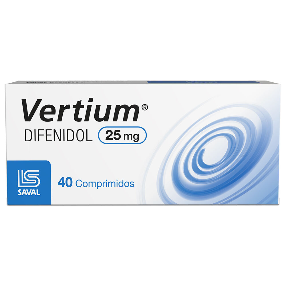 Vertium-Difenidol-Clorhidrato-25-mg-40-Comprimidos-imagen-1