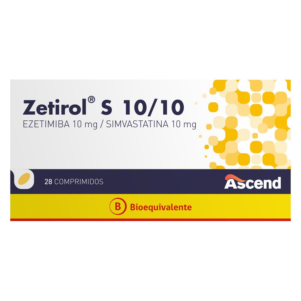 Zetirol-S-10/10-Ezetimiba-10-mg-Simvastatina-10-mg-28-Comprimidos-imagen-1