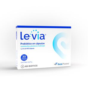 Levia-Probióticos-Lactobacillus-Plantarum-Multicepa-30-Cápsulas-imagen