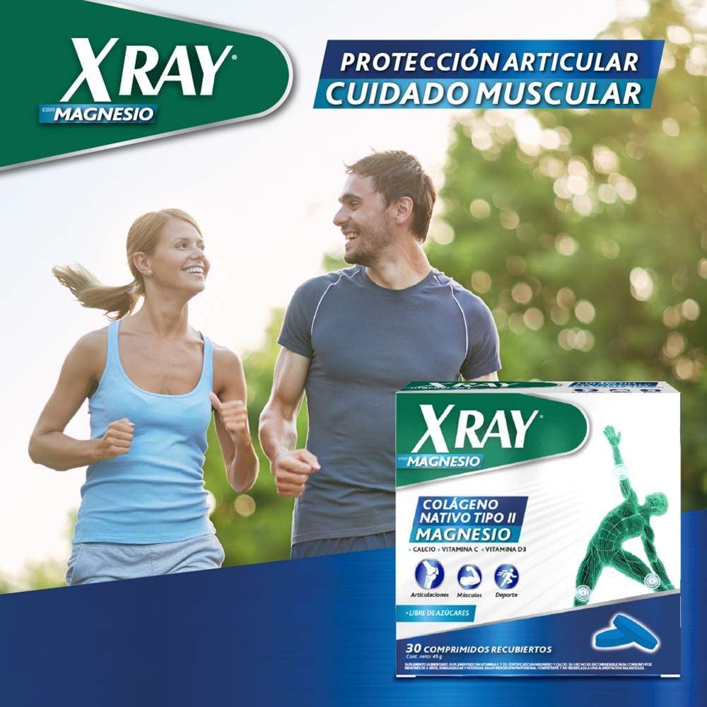 Xray-Colageno-Comprimidos-Magnesio-30Comp-imagen-3