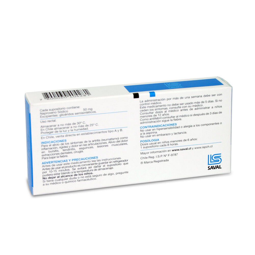Eurogesic-Pediatrico-Naproxeno-50-mg-6-Supositorios-imagen-2