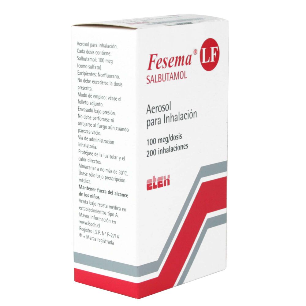 Fesema-Lf-Salbutamol-100-mcg/DS-Inhalador-Bucal-200-Dosis-imagen-2