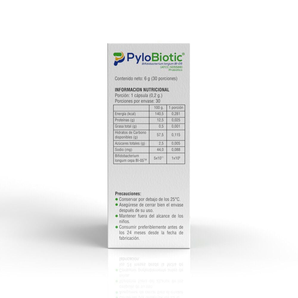 Pylobiotic-Probiótico-Bifidobacterieum-Longum-Cepa-BI-05TM-1x109-UFC-30-Cápsulas-imagen-3