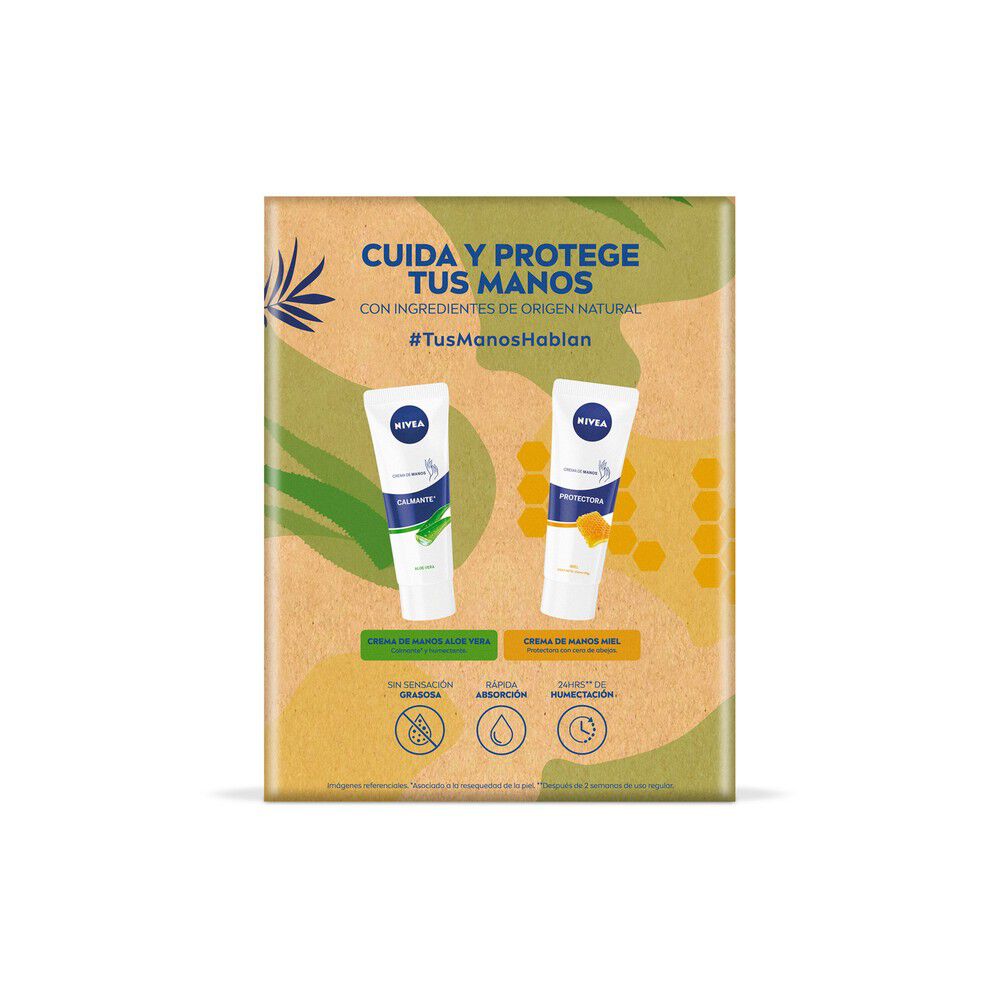 Pack-Crema-de-Manos-Miel-Protectora-100ml-+-Aloe-Vera-Calmante-100ml-imagen-3