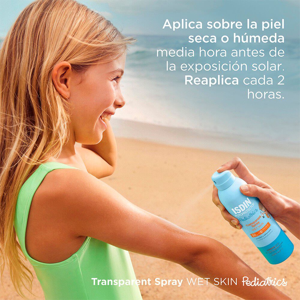 Fotoprotector-Wet-Skin-Transparent-Spray-Pediatrics-Spf-50-Ginger-Cell-Protect-250-mL-imagen-5
