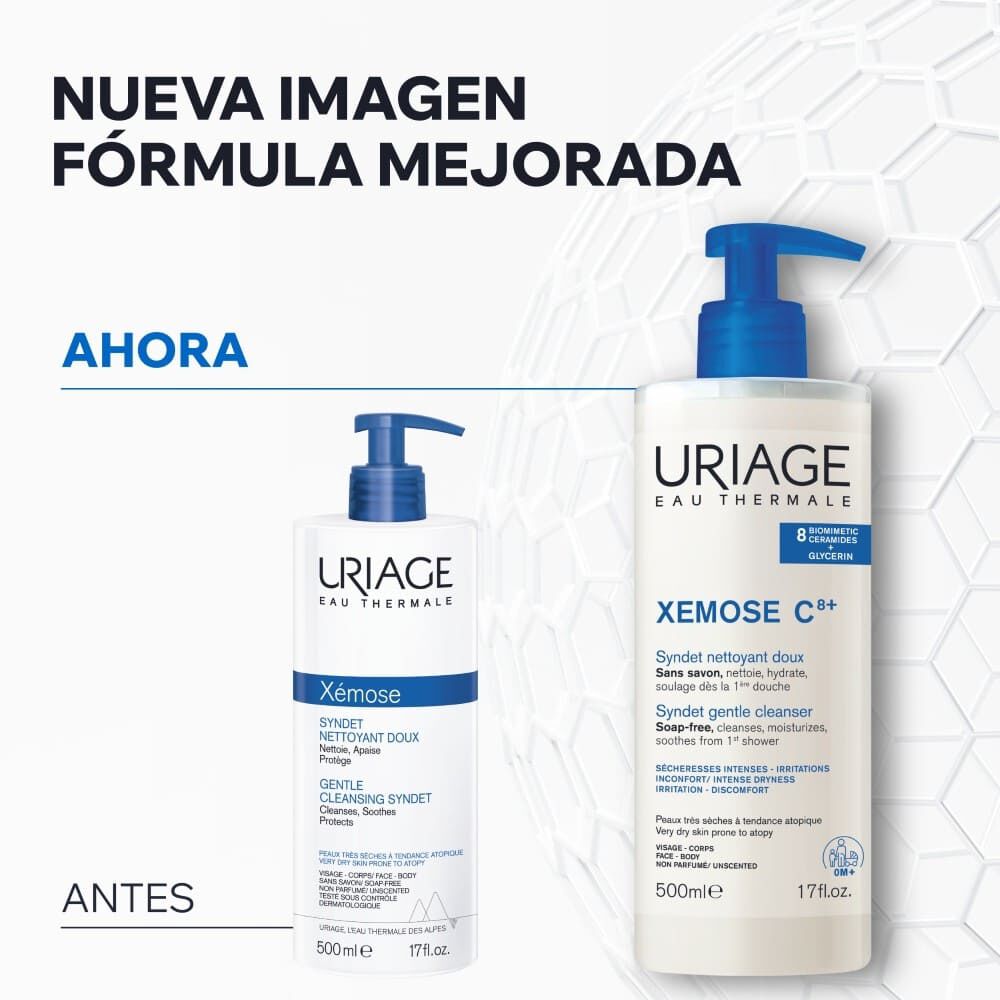 Limpiador-Corporal-X&eacute;mose-Syndet-500ml-Uriage-imagen-1