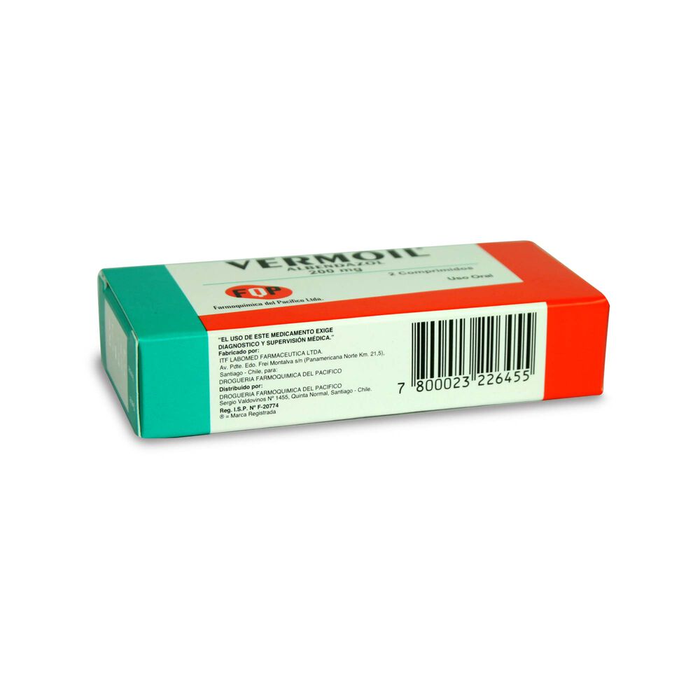 Vermoil-Albendazol-200-mg-2-Comprimidos-imagen-2