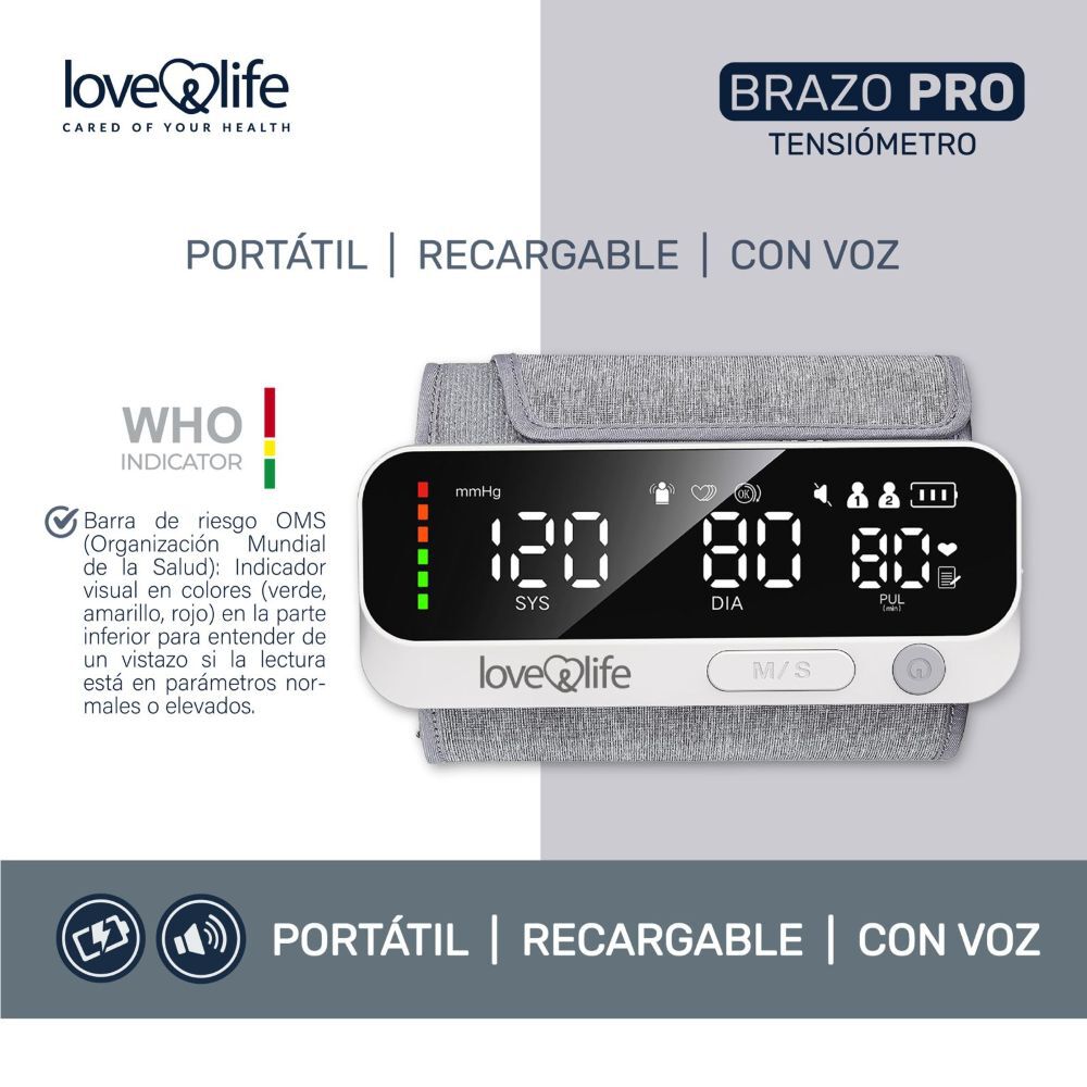 Tensiometro-De-Brazo--Pro--Port&aacute;til--Recargable-657-L&L-imagen-1