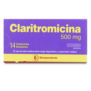 Claritromicina-500-mg-Bioequivalente-14-Comprimidos-imagen