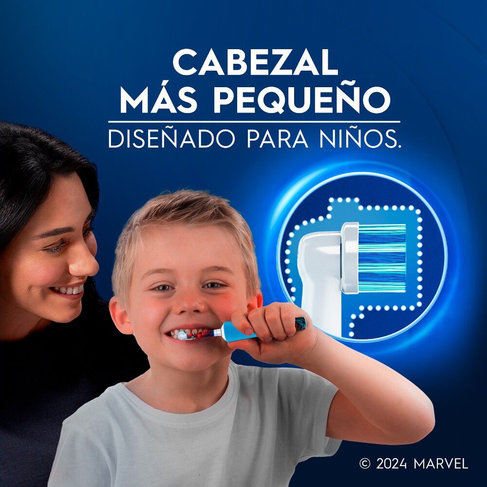 Cabezales-De-Repuesto-Para-Cepillo-De-Dientes-Eléctrico-Marvel-Spider-Man-2-Unidades-imagen-3