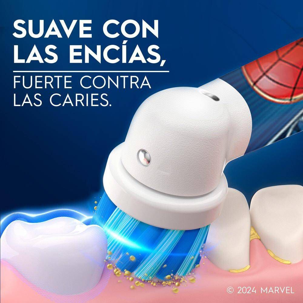 Cepillo-de-Dientes-El&eacute;ctrico-Marvel-Spider-Man-Recargable-1-Unidad-imagen-2
