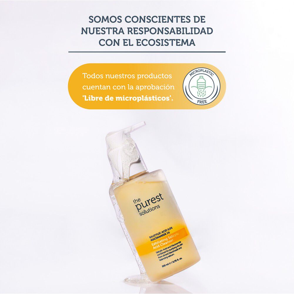 Limpiador-Exfoliante.--Ácido-Salicílico-0,5%-Ácido-Salicílico,-1%-Niacinamida-200ml-imagen-5