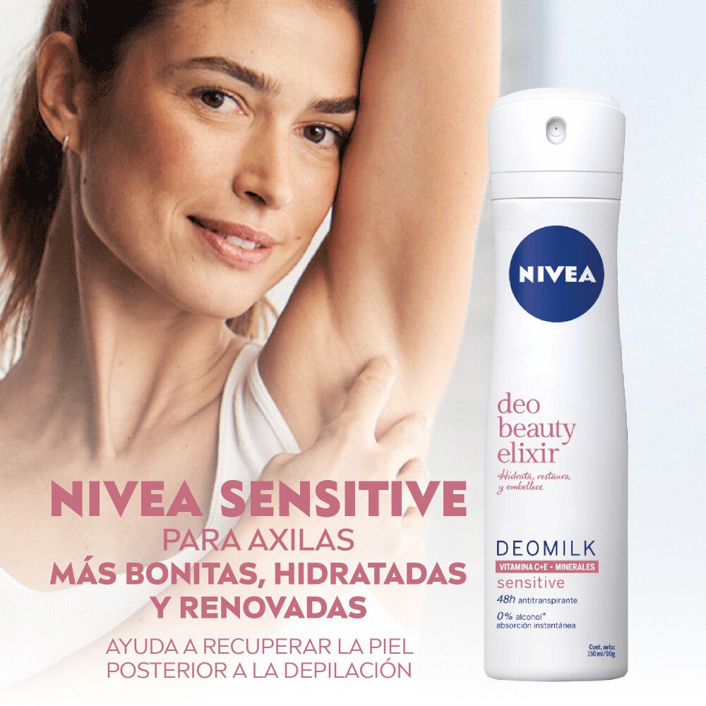 Antitranspirante-Nivea-Beauty-Elixir-Sensitive-Spray-imagen-3