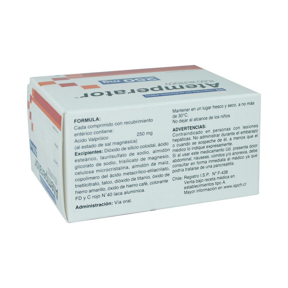 Atemperator-Acido-Valproico-250-mg-50-Comprimidos-imagen-2