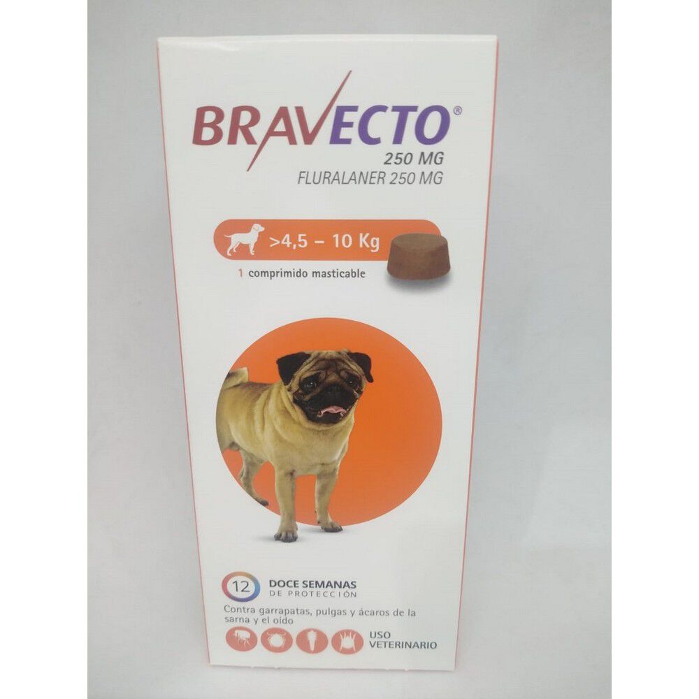 Bravecto-Fluralaner-250-mg-1-Comprimido-Masticable-Para-Perros-imagen-1