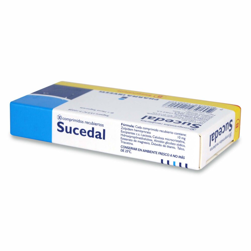 Sucedal-Zolpidem-Hemitartrato-10-mg-30-Comprimidos-Recubierto-imagen-3