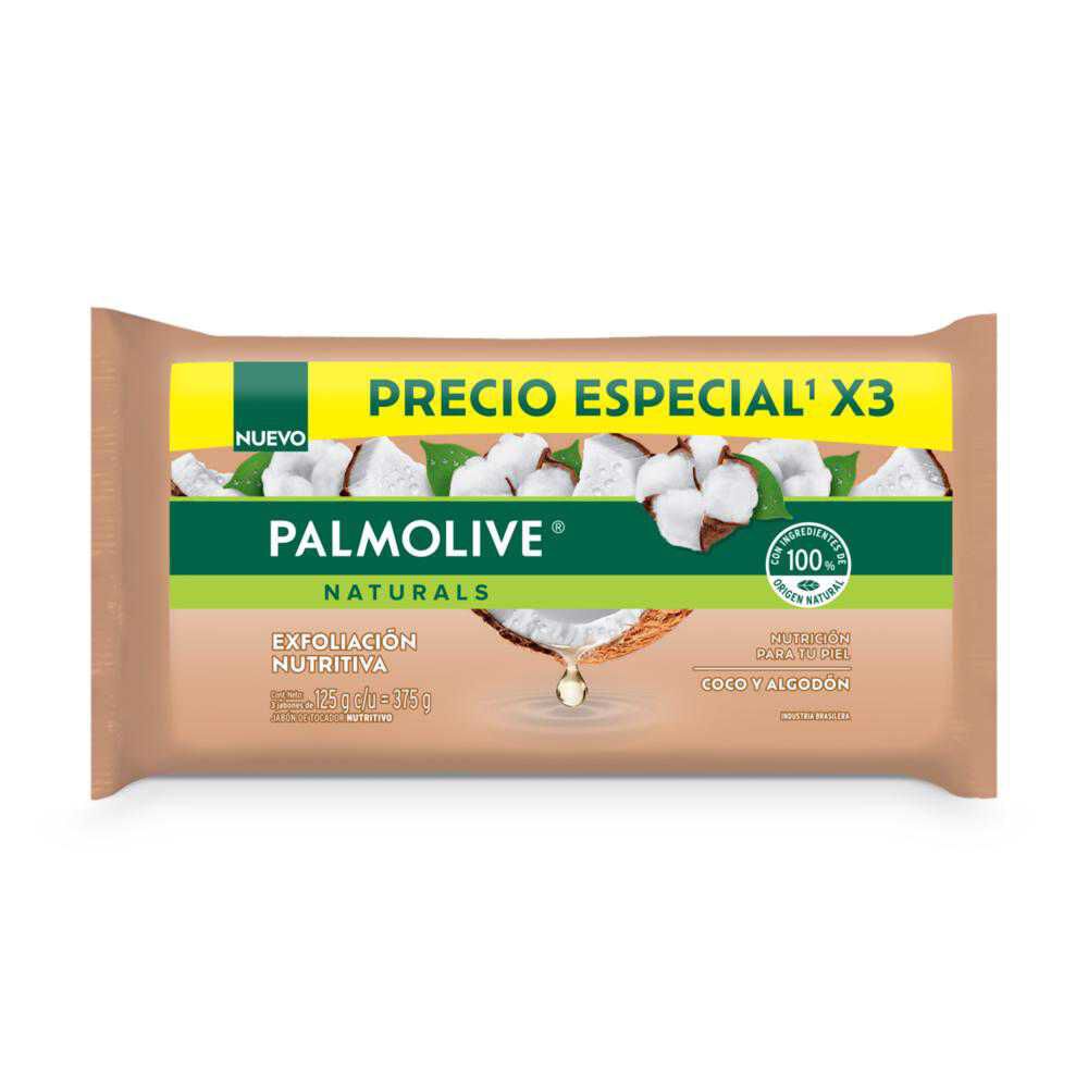 Naturals-Jab&oacute;n-Barra-Suavidad-Exfoliante-Coco-&-Algod&oacute;n-125-grs-X3-imagen-2