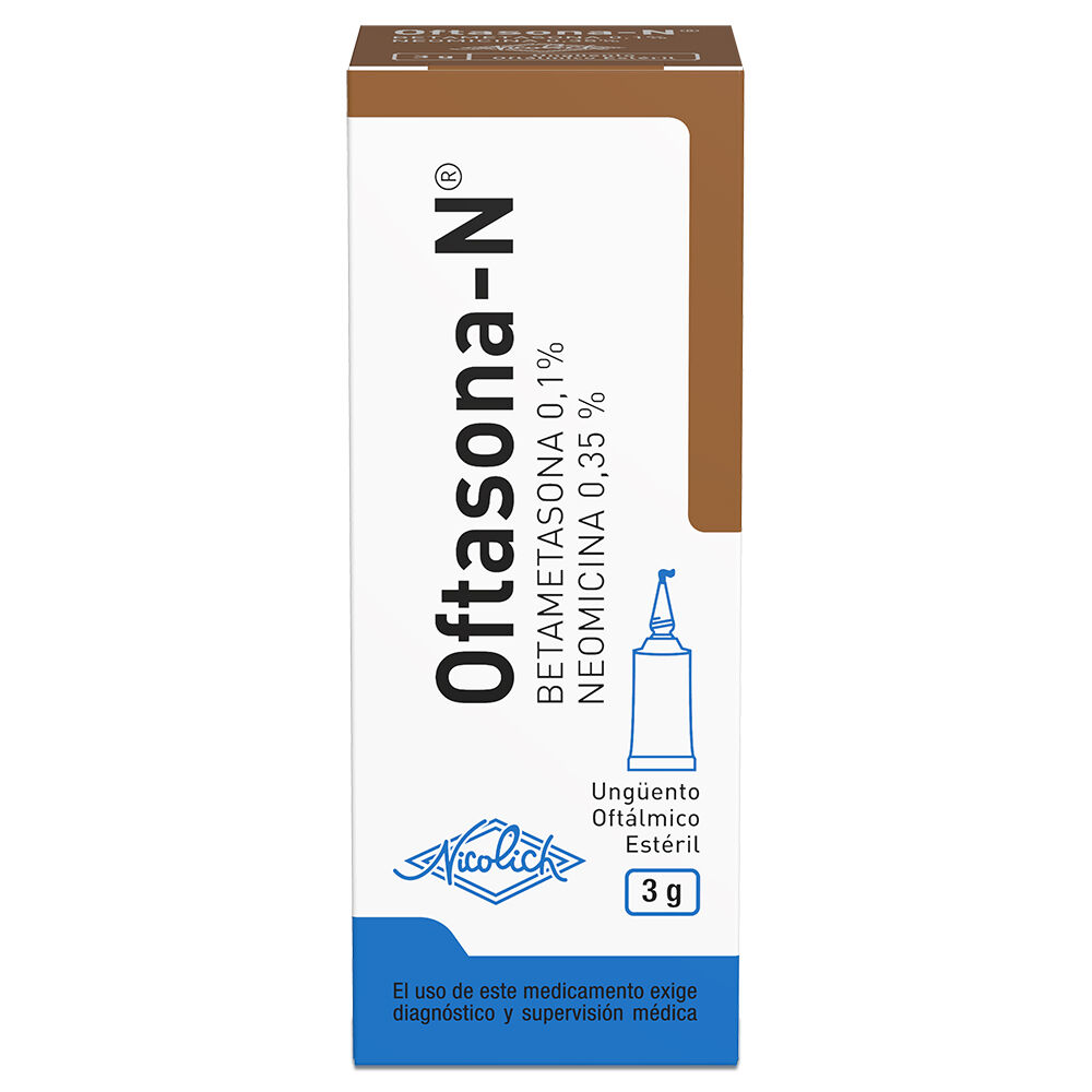 Oftasona-N Betametasona 0,35 Unguento Oftalmico 3 gr
