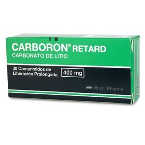 Carboron-Retard-Carbonato-De-Litio-400-mg-30-Comprimidos-imagen