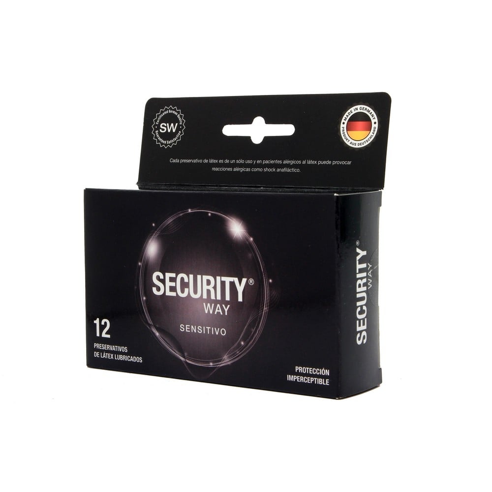 Security Way Colores y Sabores 3 Preservativos