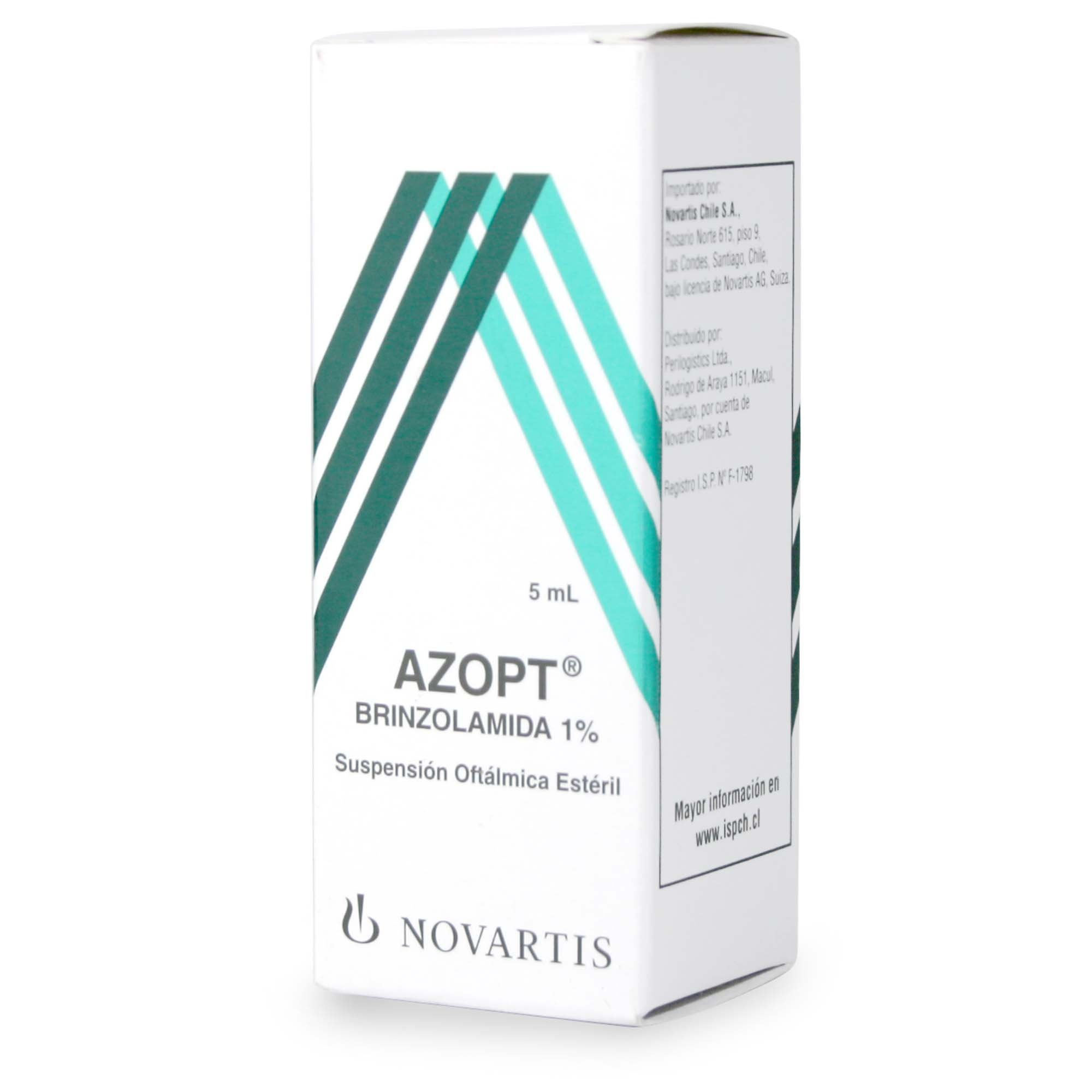 Azopt Brinzolamida 1% Solución Oftalmica 5 mL - FarmaCompara