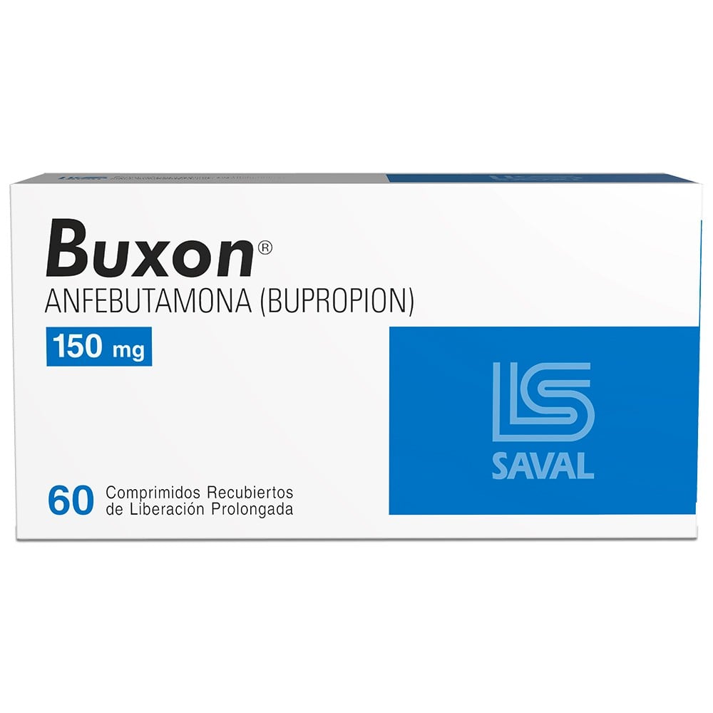 Buxon Bupropion (Anfebutamona) 150 mg 60 Comprimidos