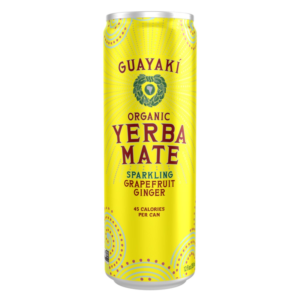 Yerba Mate Bebida Orgánica Grapefruit Ginger 355 mL Farmacias Cruz Verde
