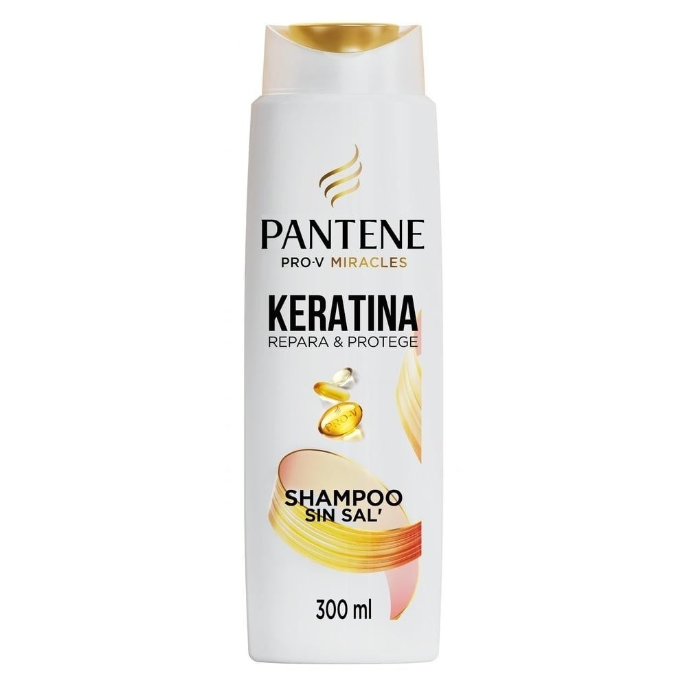 Shampoo sin sal Keratina con Pro Vitamina B5 300 ml