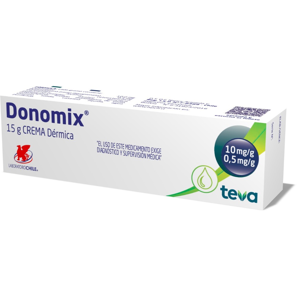 Donomix Clotrimazol 10 mg / gr Crema Dérmica 15 gr