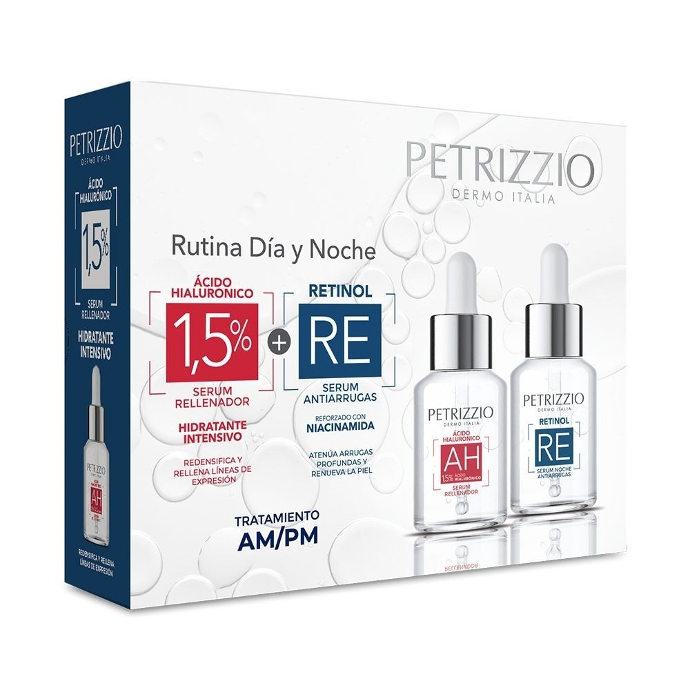 Set de Serum Acido Hialuronico + Retinol