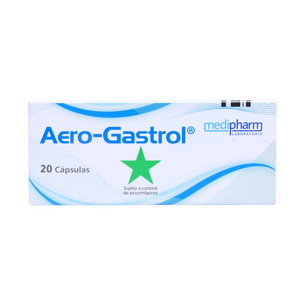 Aerogastrol Metoclopramida 20 Cápsulas