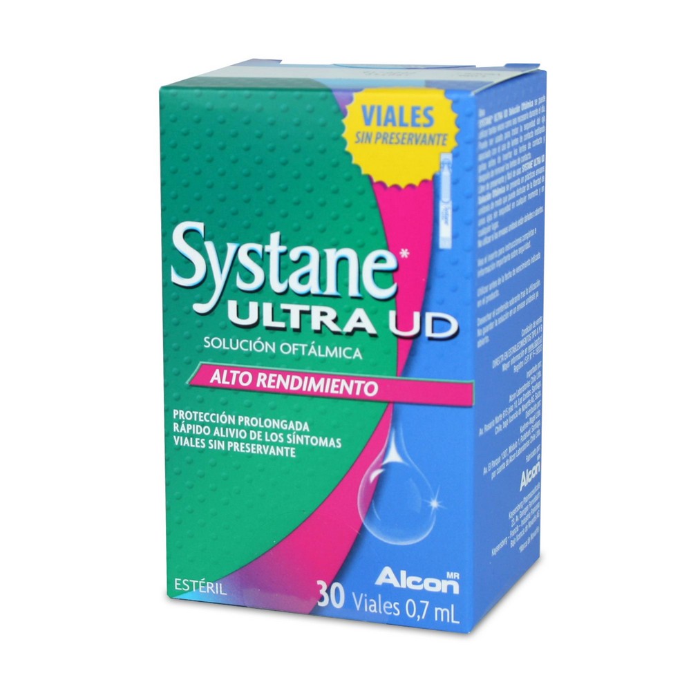 Sysane Ultra Systane Ultra UD Macrogol 400 0,4 30 Vial | Cruz Verde