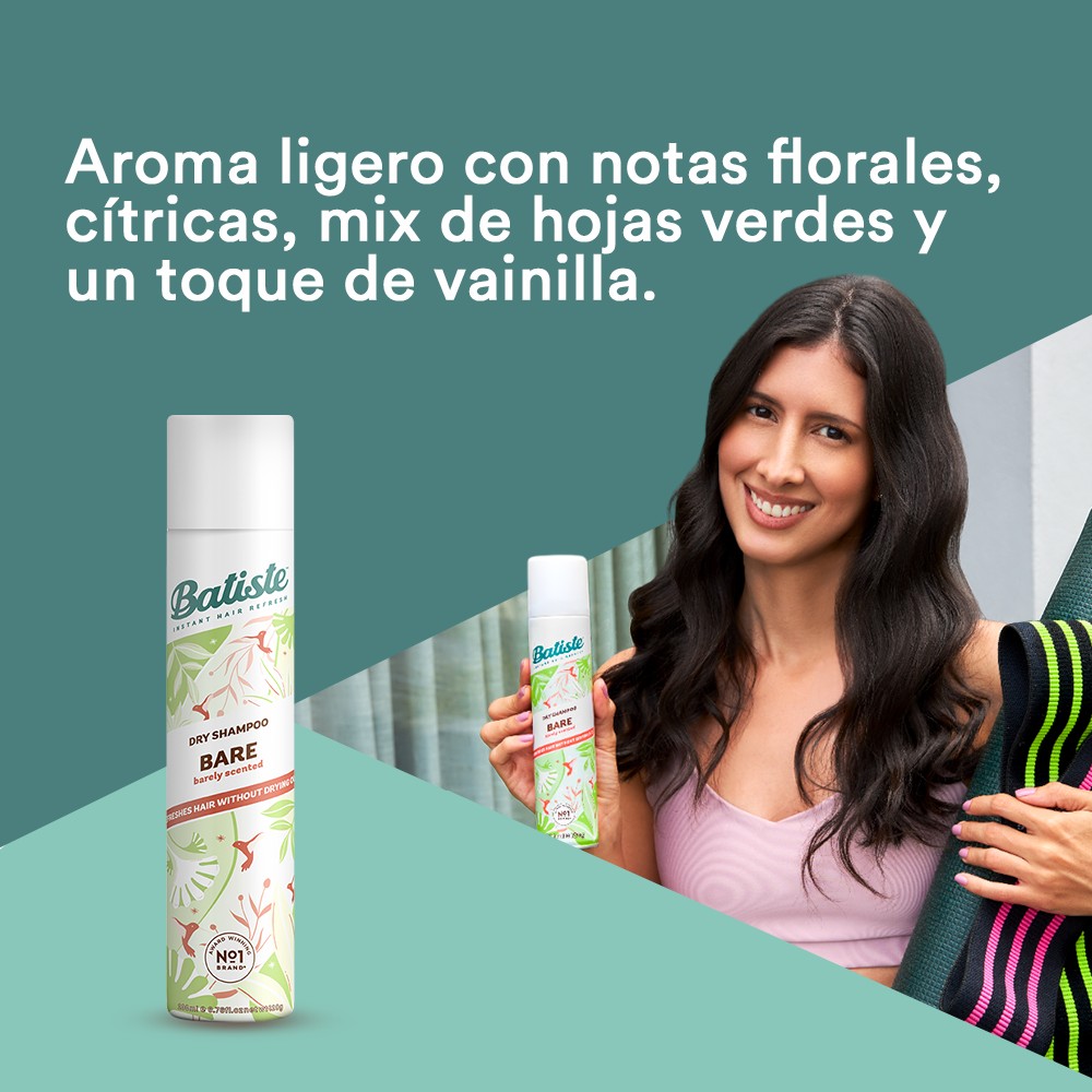 Shampoo En Seco Bare 200 ml Farmacias Cruz Verde
