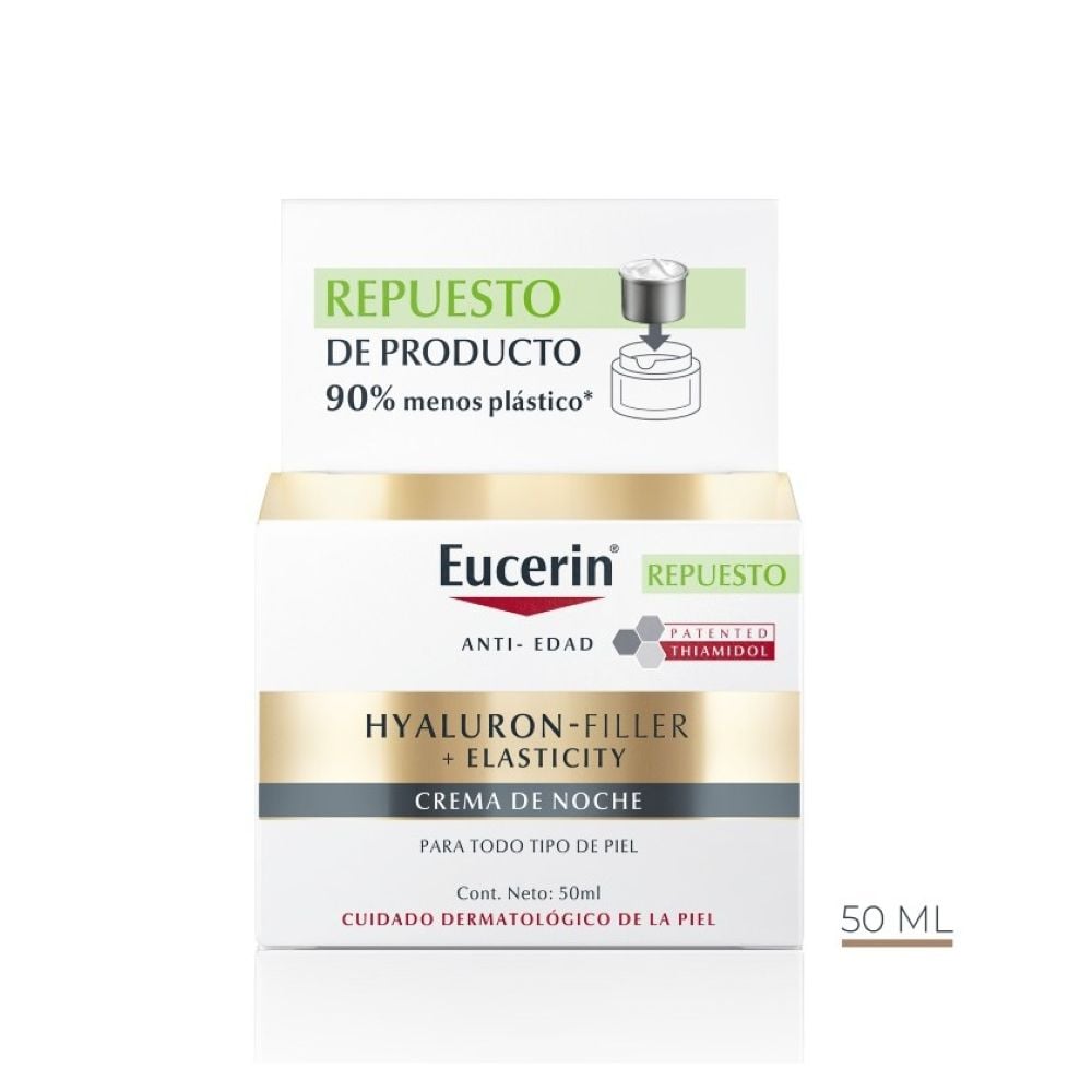 Repuesto Refill Crema Hyaluron-Filler + Elasticity Noche 50ml