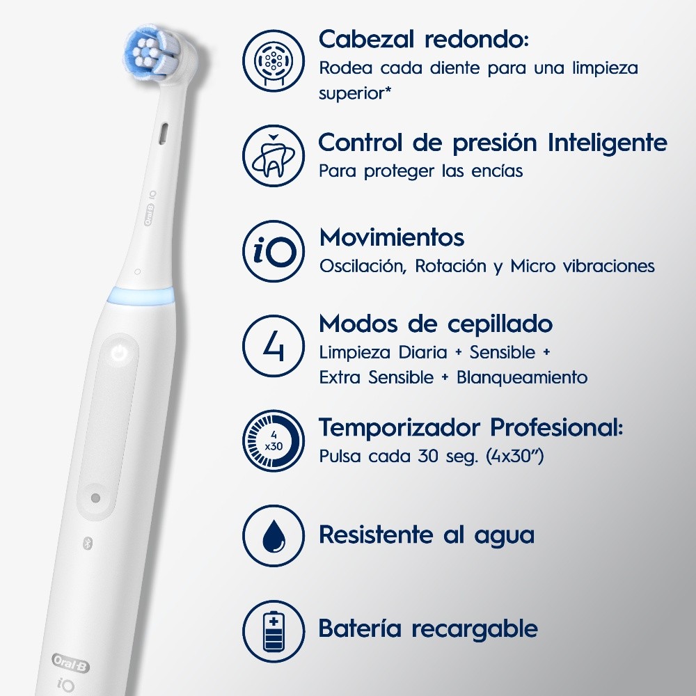 Cepillo de Dientes Eléctrico iO SERIES 4 iO4 1un | Cruz Verde